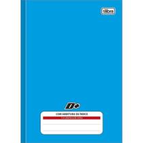 Caderno Tilibra Mais Capa Dura Costurado 1/4 96 Fls Azul Com Indice 313751 29832