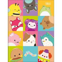 Caderno Tilibra pequeno squishmallows 140x200mm 80 folhas