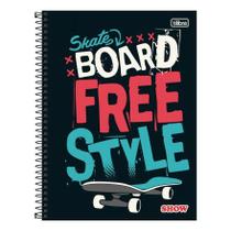 Caderno Tilibra Univ Espiral C D 10 Materias 160fls Show Masculino Com Adesivo Caderno Tilibra Univ Espiral C D 10 Materias 160fls Show Masculino Com Adesivo