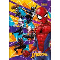 Caderno Tilibra universitário spider man brochura 80 folhas