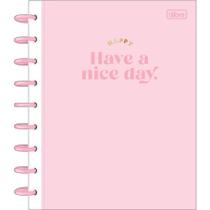 Caderno Tilidisco Capa Dura Colegial 1 Matéria Happy 80 Folhas - Tilibra