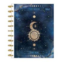 Caderno Tilidisco Universitário 1 Matéria Magic Moon E Sun 80f 90g Tilibra - LC Caderno Tilidisco Universitário 1 Matéria Magic Moon E Sun 80f 90g Tilibra - LC