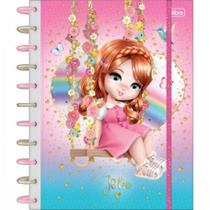 Caderno Tilidisco Universitario 10 Materias Connect Jolie 160fls
