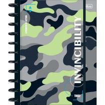 Caderno Tilidisco Universitário Capa Dura Hide 10 Matérias 160 Folhas 200 X 275mm TILIBRA