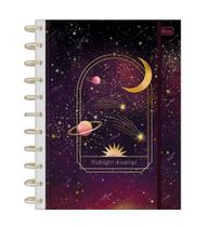 Caderno Tilidisco Universitário Capa Dura Magic 10 Matérias 160 Folhas 200 X 275mm Tilibra Roxo