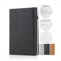 Caderno Tipo Moleskine B5 Executiva Pautado C/ Marca Páginas Caderno Tipo Moleskine B5 Executiva Pautado C/ Marca Páginas