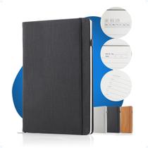 Caderno Tipo Moleskine B5 Executiva Pautado C/ Marca Páginas Caderno Tipo Moleskine B5 Executiva Pautado C/ Marca Páginas