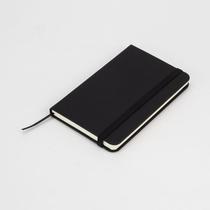 Caderno tipo Moleskine Pequeno Capa Dura 80 Folhas Preto VIKTWA