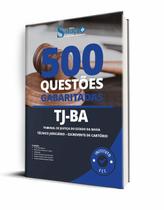 Caderno TJ-BA Escrevente Cartório - 500 Questões Gabaritadas