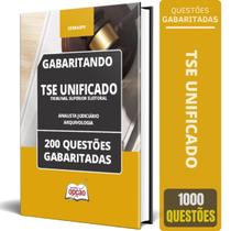 Caderno Tse Unificado 2024 Analista Judiciário Área: Apoio - Apostilas Opção