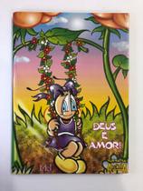 Caderno Turma da Abelhinha 96 folhas Capa Dura