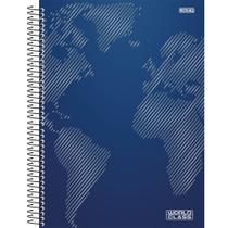 Caderno Univ. 1 Mat. 80Fls World Class Capa AZ -São Domingos