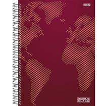 Caderno Univ. 1 Mat. 80Fls World Class Capa VM -São Domingos