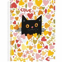 Caderno Univ. 1 Mat. 96FLS Kbom Feminino Capa 15 - Animativa