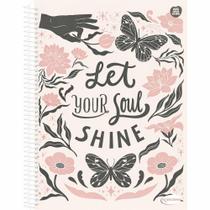 Caderno Univ. 1 Mat. 96FLS Kbom Feminino Capa 17 - Animativa