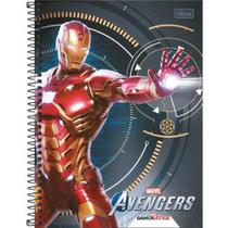 Caderno Univ. 10 Mat. 160 folhas Avengers Capa 3 - Tilibra