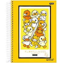 Caderno Univ. 10 Matérias 160 Folhas B.Duck Capa 4 - Jandaia