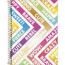 Caderno Univ. 10 Matérias 160 Folhas Be Nice Capa 2-Tilibra Caderno Univ. 10 Matérias 160 Folhas Be Nice Capa 2-Tilibra