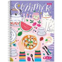 Caderno Univ 10 Matérias 160Fls Like It Summer Foroni