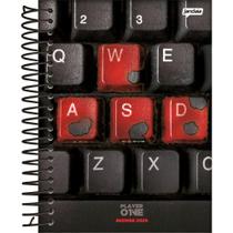 Caderno Univ. 10 Matérias 160Fls Player 1 Capa 5 - Jandaia