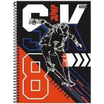 Caderno Univ 10 Matérias 200Fls Jump Skate Foroni