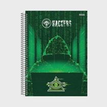 Caderno Univ. 15 Mat. 240 folhas Hackers Capa 3 - Tilibra