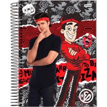 Caderno Univ. 160 Fls. 10 Mat. Enaldinho Capa 2 - Jandaia