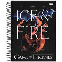 Caderno Univ. 160 Fls 10 Mat Game of Thrones Capa1 - Tilibra Caderno Univ. 160 Fls 10 Mat Game of Thrones Capa1 - Tilibra