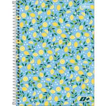 Caderno Univ 16M Capa Dura D+ Feminino Limão 2025 320FL Tilibra