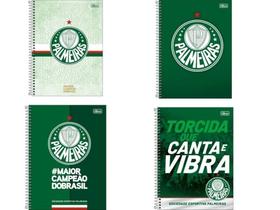 Caderno Univ 1M CD Palmeiras 80Fls Tilibra