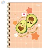 Caderno Univ. 1x1 80 Fls Abacatinho Abacute - Tilibra Caderno Univ. 1x1 80 Fls Abacatinho Abacute - Tilibra
