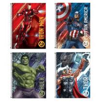 Caderno Univ. 1x1 80 Fls Avengers Asb - Tilibra Caderno Univ. 1x1 80 Fls Avengers Asb - Tilibra