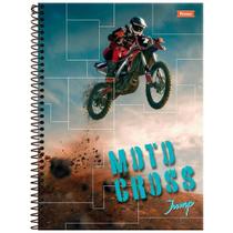 Caderno Univ 20 Matérias 400Fls Jump Motocross Foroni