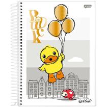 Caderno Univ. 240 Fls. 15 Matérias B.Duck Capa 3 - Jandaia