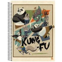 Caderno Univ. 80 Folhas DreamWorks Kung Fu Panda - Animativa