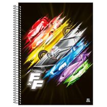 Caderno Univ. 80 Folhas Velozes e Furiosos Capa2 - Animativa