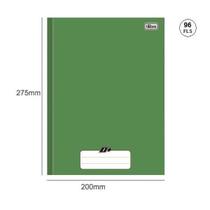 Caderno Univ. Brochura Linha C/D 96 Fls Verde - Tilibra