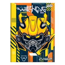 Caderno Univ.C.D Espiral 1X1 Cyber Masc. 80FLS Nova Caderno- Sortidos