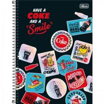 Caderno univ. Coca-Cola 160fls 10M Capa 2 - Tilibra