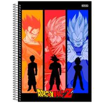 Caderno Univ Espiral 10 Matérias Dragon Ball 160fls - SD