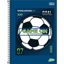 Caderno Univ Futebol 16 Matérias D+ Capa Dura 320fls 2024 Tilibra