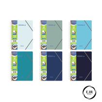 Caderno Univ Rideo 120 fls c/ Pasta Ocean Caderno Univ Rideo 120 fls c/ Pasta Ocean