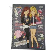 Caderno Univ. Vintage 12 Matérias 240fls Menininhas Caderno Univ. Vintage 12 Matérias 240fls Menininhas