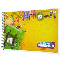Caderno Universal de Desenho Espiral Flex 96fls