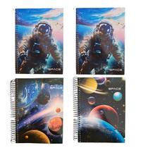 Caderno Universit Espiral CpDura 200Fls Space - PT c/04