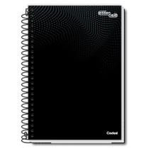 Caderno Universitário 1 M Espiral Essenciale Preto 80 Fls - 281642 - Credeal Capa Dura
