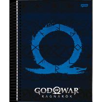 Caderno universitário 1 matéria 80 folhas God of War Jandaia