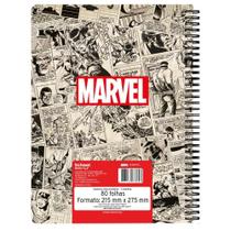 Caderno Universitário 1 Matéria 80 Folhas Marvel Comics - School Basics Caderno Universitário 1 Matéria 80 Folhas Marvel Comics - School Basics