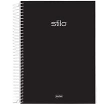 Caderno universitário 1 matéria 80 folhas Stilo preto Jandaia Caderno universitário 1 matéria 80 folhas Stilo preto Jandaia