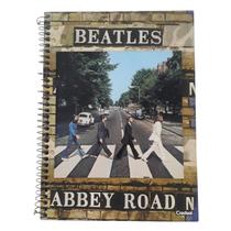 Caderno universitário 1 materia 80 folhas The Beatles Credeal